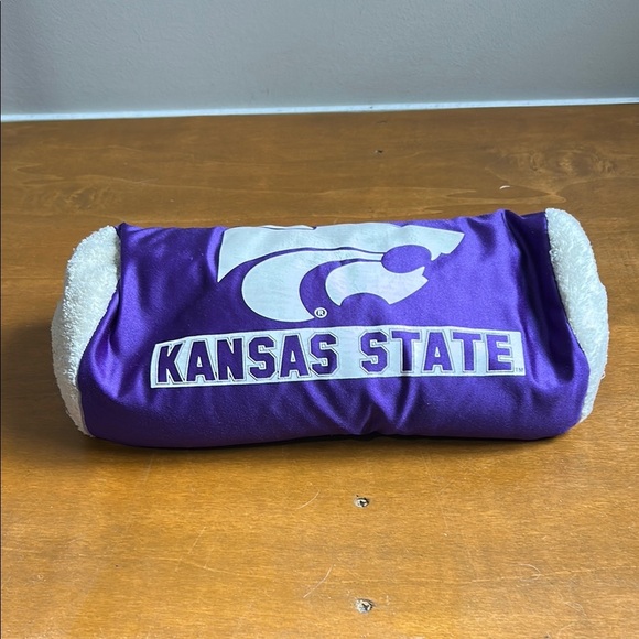 Kansas State Purple bean filled Pillow - Picture 1 of 7